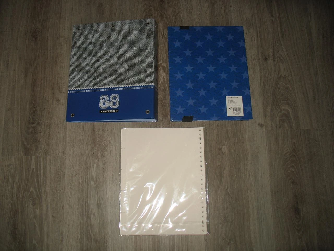 LOT OF 3 SCHOOL ITEMS: FOLDER + POUCH + DIVIDERS - LEGEND - NEW – photo 2